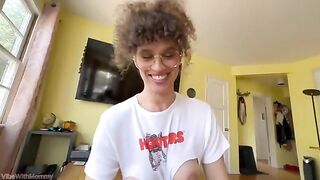 Stepmom gets fired and then fucked by her stepson