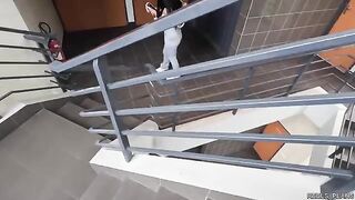 Two fake agents fucked a Chilean model with perfect ass hard
