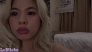 A horny Philippine girl gets fucked hard on the couch after shooting