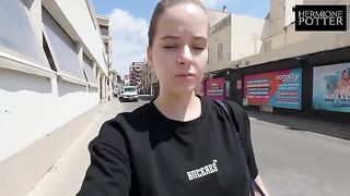 A guy fucked me in El Arenal, Mallorca, chambermaid interrupted