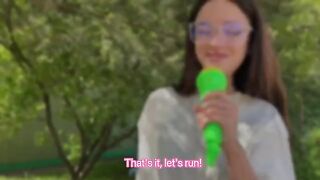 A forest fuck with a hot Russian girl and more