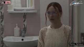 Russian schoolgirl fucked by her stepdad and his friend