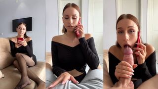 My boyfriend forced me to cheat, I told on the phone