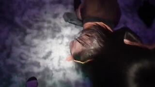 Melztube has to ride the biggest Black Cock to keep her job as a delivery driver