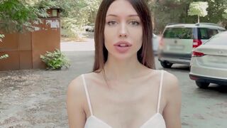 A luxury girl cheated on her husband on a business trip