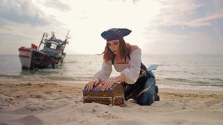 The real treasure was under the panties of Captain Sweetie Fox, a daring redhead