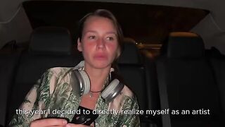 A debut in porn from a talented Russian artist, whose blowjob skills are sublime