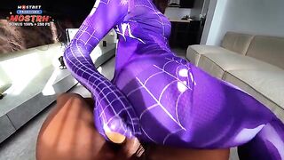 Mary J steals Miles Morales' powers for passionate sex