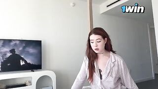 My horny step sister with big tits sneaks into my room for the first time