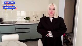 The disgruntled neighbor gets fucked by the hot blonde in a steamy scene