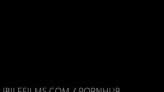 Two hot lesbians having fun and fucking at night in the bedroom