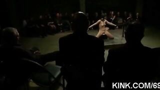 The leader played a joke with girls using bondage and vibrators
