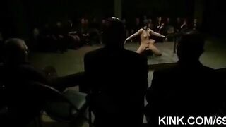 The leader played a joke with girls using bondage and vibrators