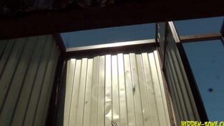 A woman was secretly filmed in the beach house