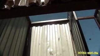 A woman was secretly filmed in the beach house