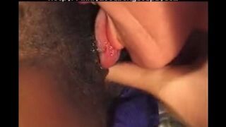 Black beauty fucks with a white guy, although he is much older than her