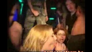 Bunch of group sex in the club with drunken sluts