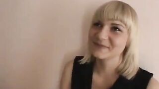 The young guy learned to lick the pussy of his girlfriend, a skill he never mastered before