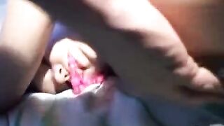 Russian students are having fun with girls in the hostel room