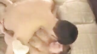 A drunken guy fucks his mom, who doesn’t mind sex with her son