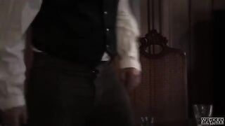 Fucked in the bar a girl in someone's wife's stockings