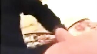 The father punishes his daughter for poor grades by intimate means