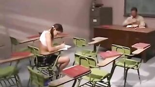 The teacher had cancer and the student put him on his mouth