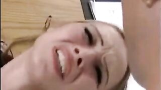 A hand job and a dick in the same hand fuck a girl