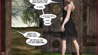 Comic porn with lesbian sex and girl on girl action