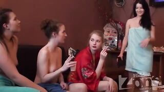Russian guy secretly fucks in the hostel room with camera