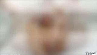 A fat man with a big dick fucks a girl with braces hard