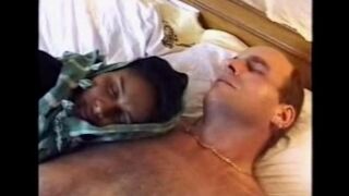 A drunken black girl is at the mercy of a visitor