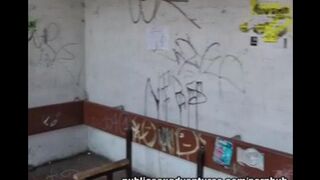Brought a girl from the bus stop and fucked her hard