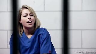 Two hot lesbians prisoners licked each other in the cell to pass time