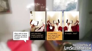 Santa has a very bad and depraved way of pleasing