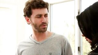 Two guys fucked sexy brunette Veronika Avluv in her pussy