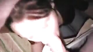 Maria, a hot lover, makes a stunning blowjob