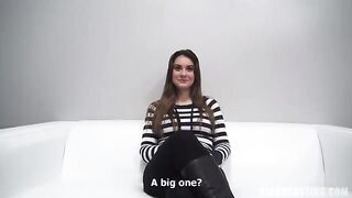 Czech girl ended up fucking with the agent after casting in a vulnerable state