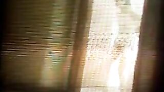The camera was secretly filming in the gym, and it worked perfectly