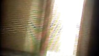 The camera was secretly filming in the gym, and it worked perfectly