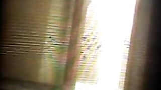 The camera was secretly filming in the gym, and it worked perfectly