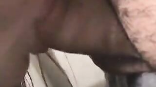 A tiny cock got smashed by a wild one