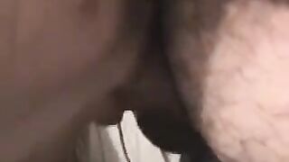 A tiny cock got smashed by a wild one