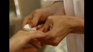 The ass was turned inside out by three lesbians in a steamy anal fisting session