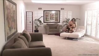 A mature woman has a lesbian sex with her young girlfriend