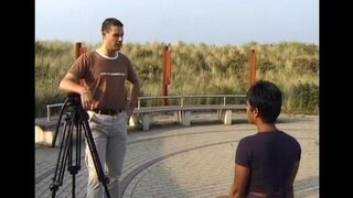 An Indian girl was fucked by two guys in an intense threesome encounter