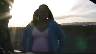 A fat woman with big tits fucks without any objections