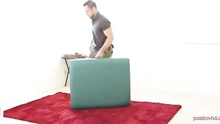 A masseur seduced and fucked his client on the massage table