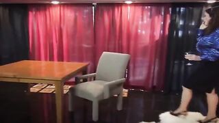 A mature woman seduces her neighbor while her husband is away