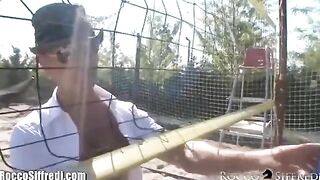 Sexual girls fucked at the party by a bunch of anxious guys